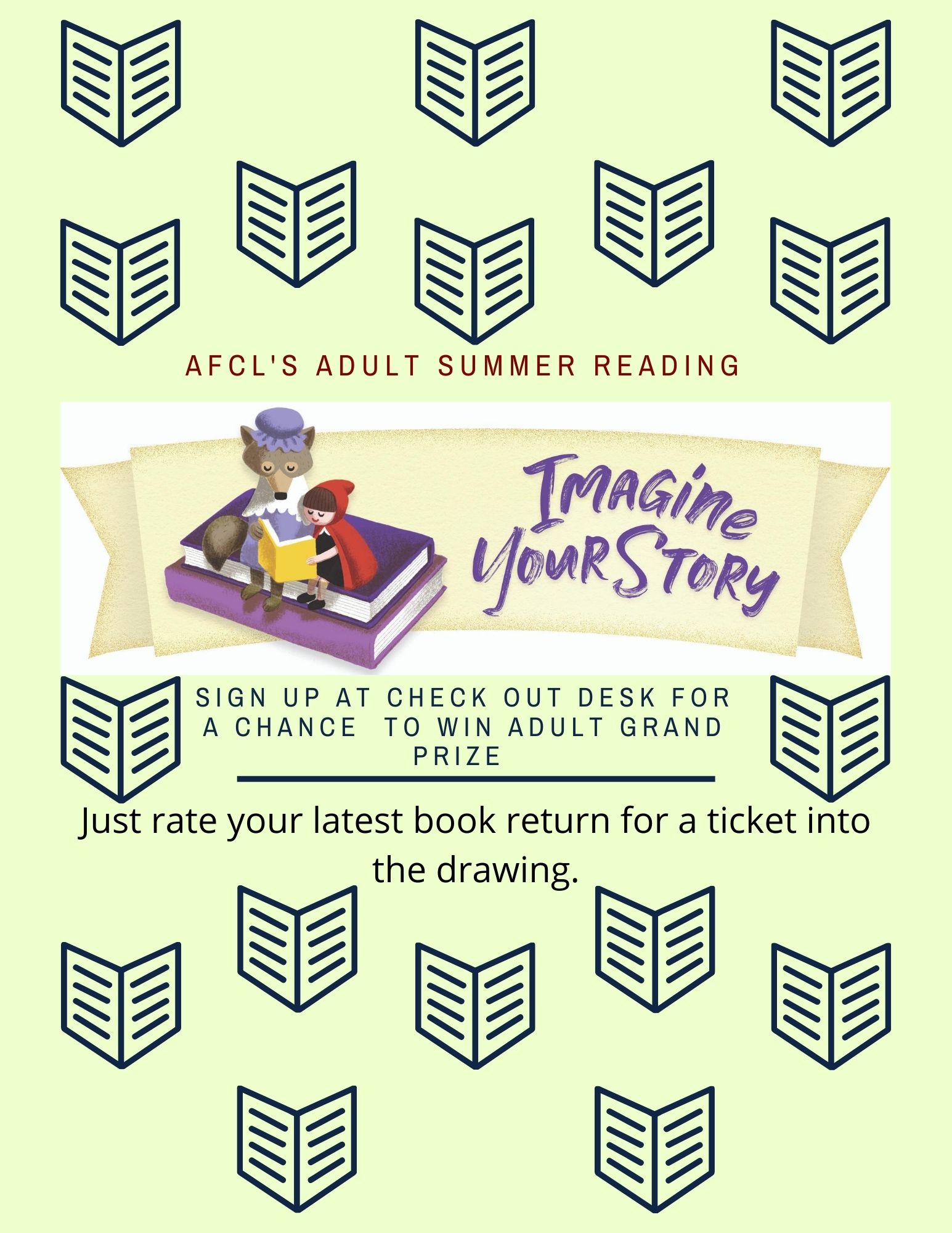 Adult Summer Reading Program Now Through September 5th • Alexander Findley Community Library 